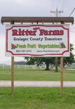 Ritter Farms Sign